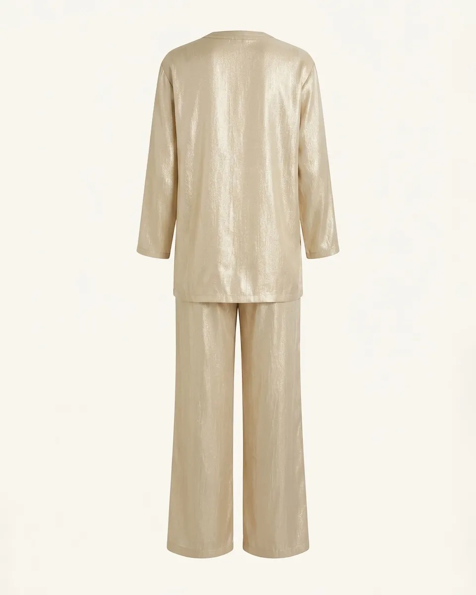 Dhahab Silk Ensemble by Maison K-Loh, view 4