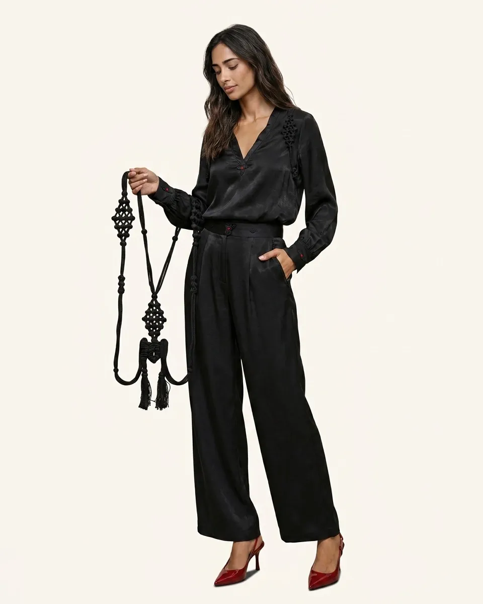 Pure Noir Elegance Set by Maison K-Loh, view 6