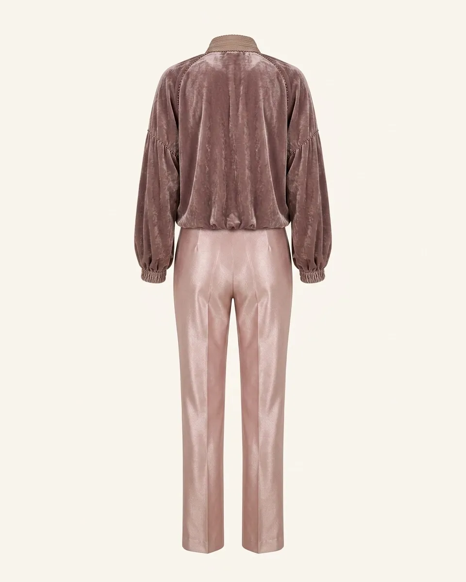 Rosee Velvet Ensemble by Maison K-Loh, view 4