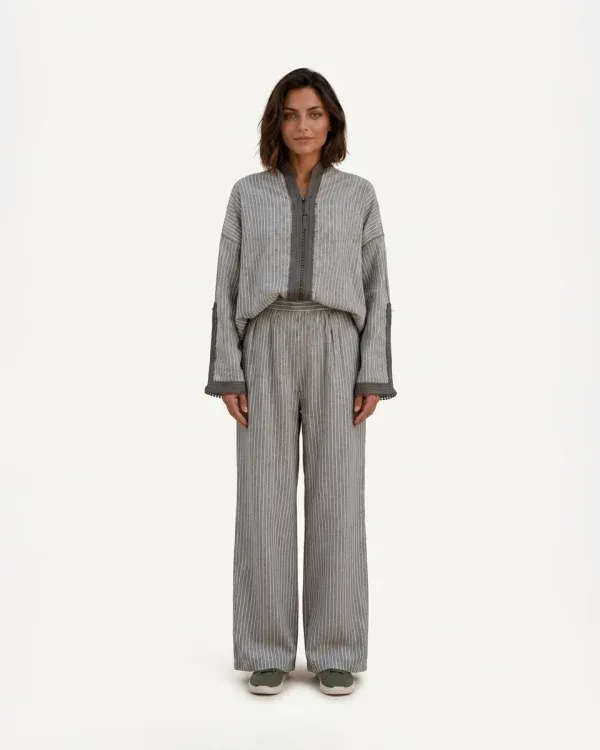 Sahar Linen Ensemble, linen matching sets by Maison K-Loh