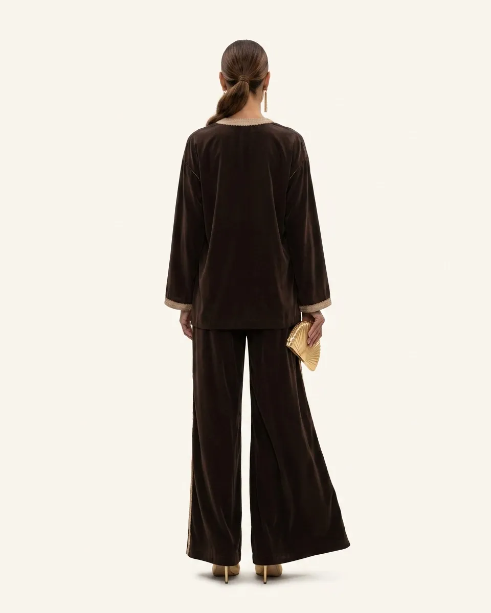 Sahara Silk Bronze Set by Maison K-Loh, view 2