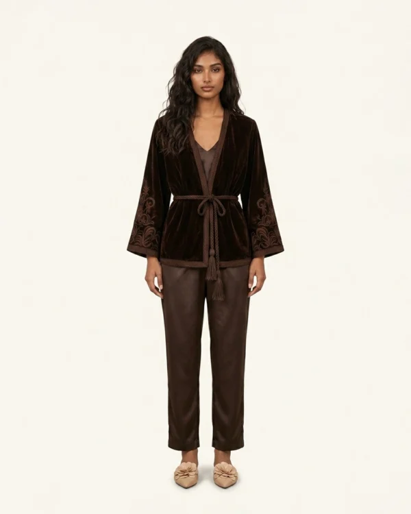 Terre & Ciel Set in Terre Brune, matching sets by Maison K-Loh