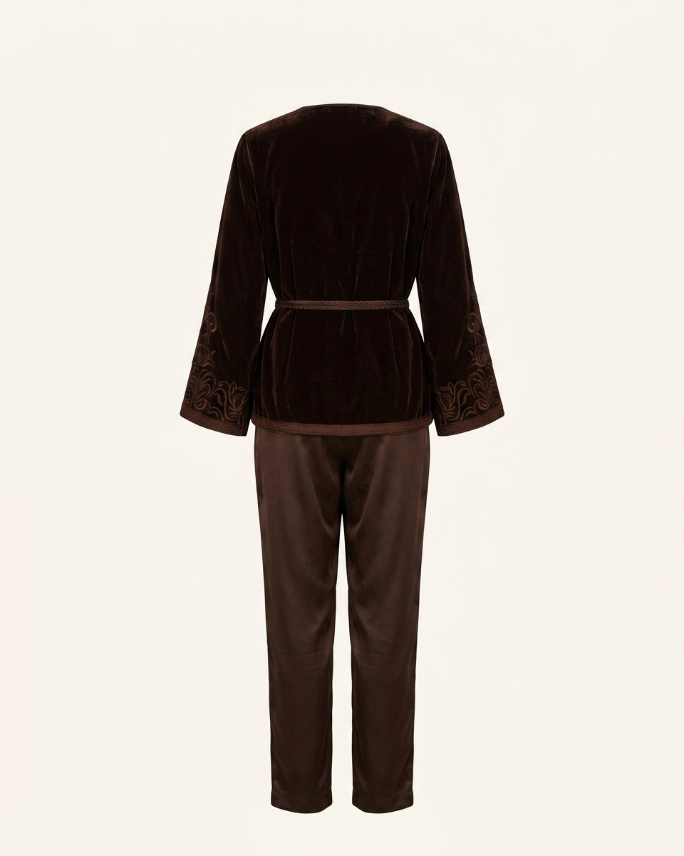 Terre & Ciel Set in Terre Brune, matching sets by Maison K-Loh, view 4