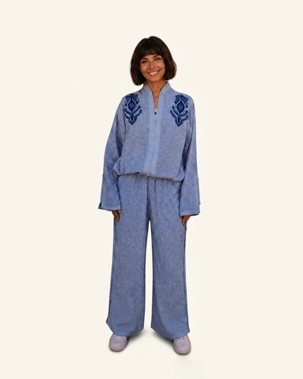 The Marrakesh Bleu Set, matching sets by Maison K-Loh