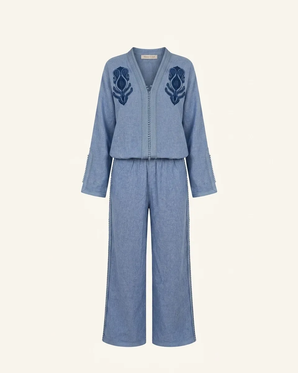 The Marrakesh Bleu Set by Maison K-Loh, view 3