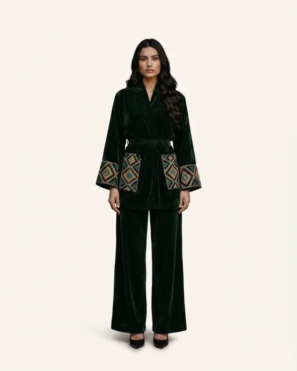 Velvet Throne Set