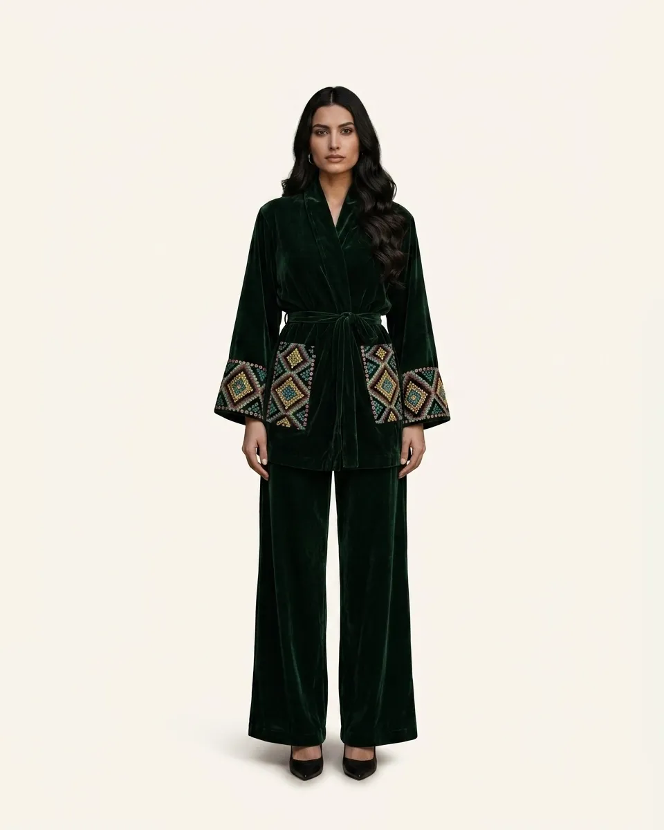 Velvet Throne Set, matching sets by Maison K-Loh