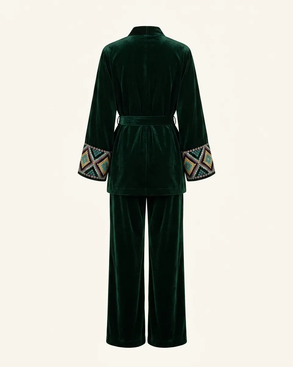 Velvet Throne Set by Maison K-Loh, view 4